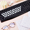 EPDM Nail Protection Self Adhesive Stickers DIY-FH0010-11B-4