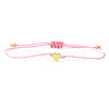 Valentine's Adjustable Braided Polyester Cord Bracelets LS-GM2838-4-1