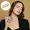 4Pcs 2 Colors Rectangle Brass Micro Pave Clear Cubic Zirconia Twister Clasps ZIRC-DC0001-31-6