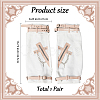 Polyester Leg Sleeves AJEW-WH20042-74A-2