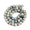 Natural Blue Ice Glacierite Stone Beads Strands G-H062-A04-02-3