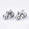 Tarnish Resistant 304 Stainless Steel Beads STAS-S079-130P-2