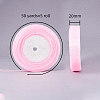Breast Cancer Pink Awareness Ribbon Making Materials Sheer Organza Ribbon RS20mmY043-3
