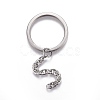 Tarnish Resistant 304 Stainless Steel Split Key Ring Clasps STAS-L226-009C-2