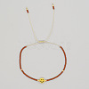 Bohemian Glass Seed Beads Braided Bead Bracelets JT0778-4-1