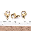 Ion Plating(IP) 316L Surgical Stainless Steel Lobster Claw Clasps X-STAS-H353-C-02G-A-4