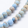 Natural Imperial Jasper Beads Strands G-K232-6mm-01A-3