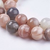 Natural Multi-Moonstone Beads Strands G-J157-10mm-06-3