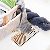 Square Wooden Knitting Needle Gauge Tools PW-WG42712-01-2