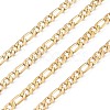 304 Stainless Steel Figaro Chains CHS-M001-04G-1