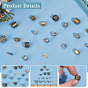 150Pcs 15 Styles Tibetan Style Alloy European Beads FIND-SC0019-85-6