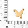 304 Stainless Steel Connector Charms STAS-P383-01C-G-3