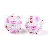 Round Resin Beads RESI-T059-02B-1