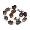 Natural Banded Agate/Striped Agate Beads Strands G-L544-010-4