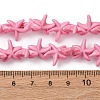 Synthetic Turquoise Dyed Beads Strands G-B184-C03-02-4
