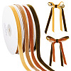 4 Rolls 4 Colors Single Face Velvet Ribbon OCOR-AR0001-53-1