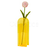 Rectangle Acrylic Vases Display Decorations AJEW-WH0816-557C-1