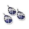 Natural Lapis Lazuli Pendants G-G900-01P-02-1