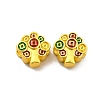 Rack Plating Alloy Enamel European Beads FIND-I034-11MG-2