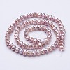 Natural Cultured Freshwater Pearl Beads Strands PEAR-F004-04-2