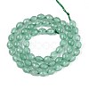 Natural Dyed White Jade Beads Strands G-T142-89C-2