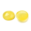 Natural Yellow Agate Cabochons G-E492-A-14-2