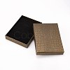 Python Pattern Cardboard Jewelry Set Boxes CBOX-L007-008C-2