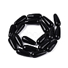 Opaque Glass Beads Strands GLAA-Q113-03A-C06-2
