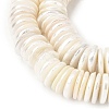 Electroplated Shell Pearl Beads Strands BSHE-B009-E01-2x11mm-3