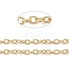 Ion Plating(IP) 304 Stainless Steel Textured Cable Chains CHS-O010-04G-2