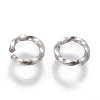 Tarnish Resistant 304 Stainless Steel Twisted Open Jump Rings LS-STAS-L233-008A-P-2