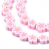 Handmade Polymer Clay Bead Strands CLAY-N011-48A-09-3