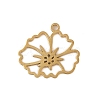 304 Stainless Steel Pendants STAS-S139-06G-11-1