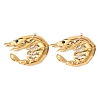 304 Stainless Steel with Rhinestone Pendants STAS-Z177-05G-1