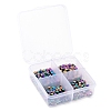 4 Strands 2 Sizes Electroplate Non-magnetic Synthetic Hematite Beads Strands G-LS0001-70-7