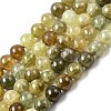Natural Green Garnet Beads Strands G-G344-A04-6mm-2