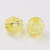 Transparent Acrylic Beads DB8mmC-53-2