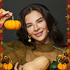 DIY Autumn Theme Bracelet Making Kit DIY-OC0010-61-6