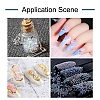 Craftdady 240G 8 Colors AB-Color Plated DIY 3D Nail Art Decoration Mini Glass Beads EGLA-CD0001-06-16