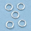 Rack Plating Brass Open Jump Rings KK-O139-18U-S-1
