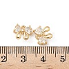 Brass Micro Pave Cubic Zirconia Charms KK-C099-03G-3