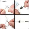 Star PVC Plastic Cord Lock for Mouth Cover X-KY-D013-01A-6