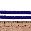 Transparent Frosted Glass Beads Strands GLAA-N072-01A-A14-4