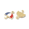 Alloy Enamel Pendants ENAM-YW0002-23-3