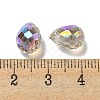 Electroplate Glass Beads EGLA-A041-02-HR02-3