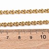 3.8MM 304 Stainless Steel Twisted Chain Necklaces NJEW-P346-02G-5