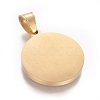 304 Stainless Steel Enamel Pendants STAS-E439-90Y-G-2