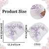 3D Polyester Computerized Embroidery Cloth Sew on Appliques DIY-WH0320-54B-2