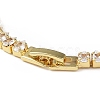 Cubic Zirconia Tennis Bracelet BJEW-L652-24G-02-4