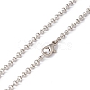 Sublimation Blank Aluminum Pendant Necklace LS-NJEW-E020-04P-4